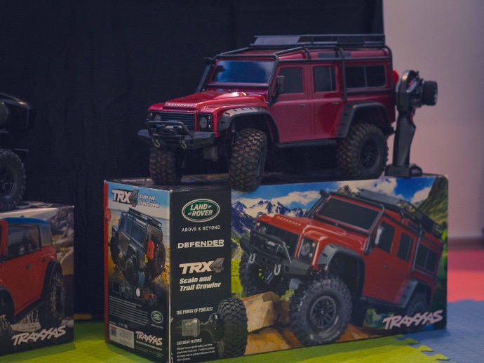 Traxxas 1/10 TRX-4 Land Rover Defender RC | Exhibit by FIGURA Kenya