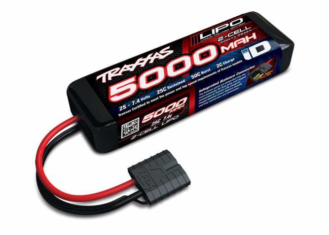 5000mAh Traxxas 2S LiPo Battery