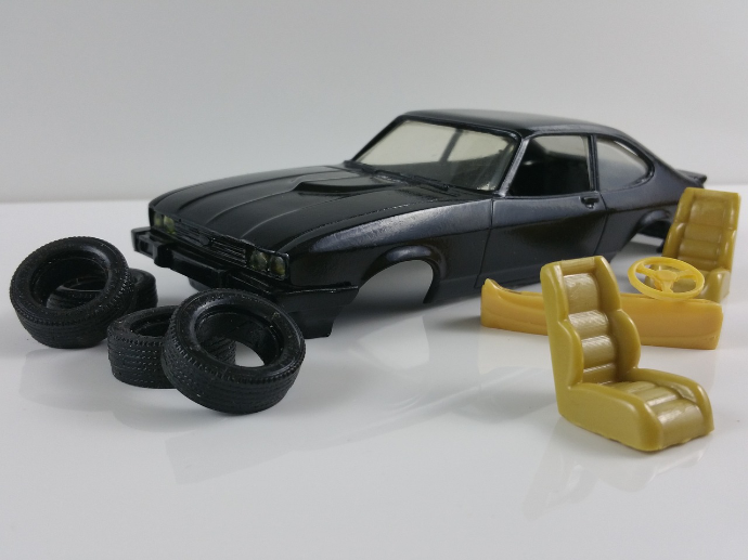 Unfinished Model Kit of a car