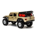 1 24 SCX24 Jeep JT Gladiator 4WD Rock Crawler Brushed RTR 3QTR Rear BEIGE.jpg