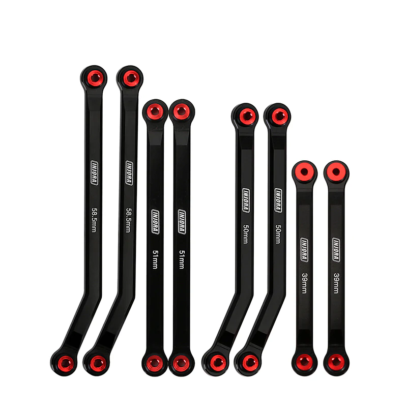 SCX24 Aluminium High Clearance Links Set BLACK 2.webp