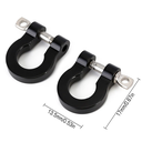 INJORA 2pcs Metal D-Ring Tow Hook for 1_10 RC Crawler BLACK 2.webp