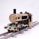 TECHING Steam Train Engine Metal Model Kit