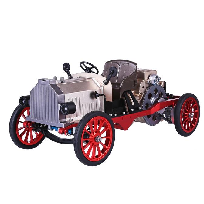 TECHING Classic Car Metal Model Kit