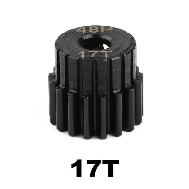 INJORA 1pc 3.17mm M0.53 48P RC Car Motor Pinion Gear