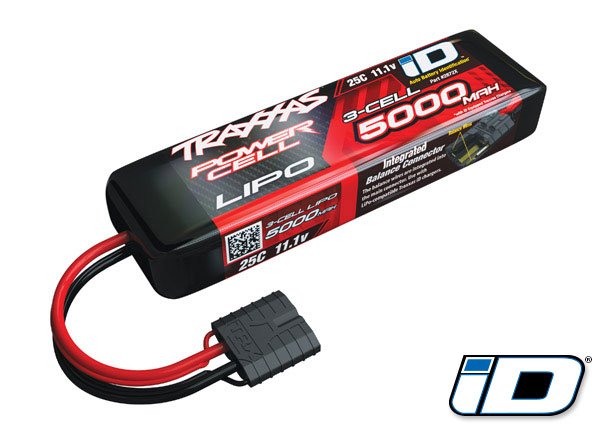 TRAXXAS 5000mAh 11.1V 3-Cell 25C LiPo iD Battery