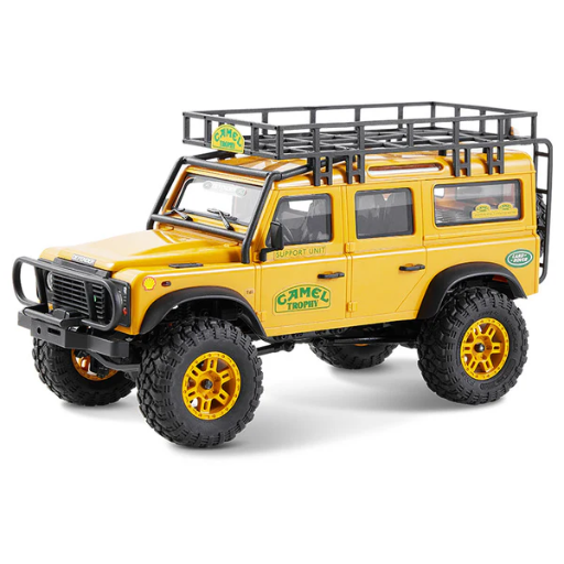 [FMS12482RTRYL] FMS 1/24 FCX24M Land Rover Defender 110 Camel Trophy Edition RTR